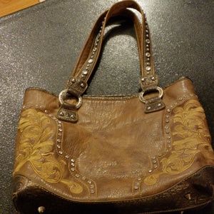 Country road used purse good condition